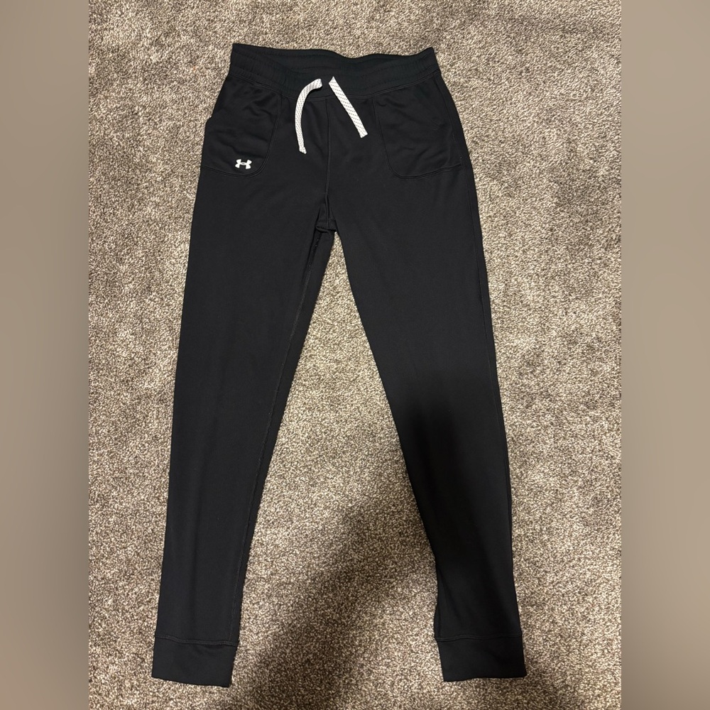 Girls YLG Under Armour Joggers - Picture 1 of 3